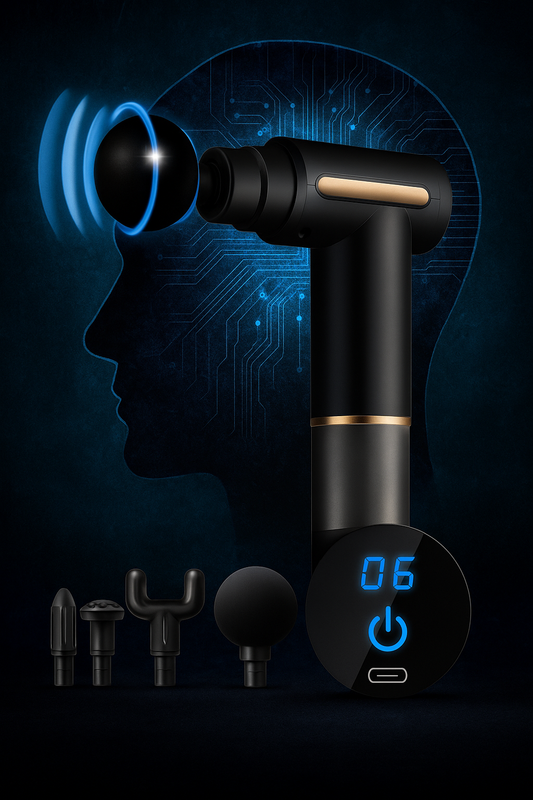 Elektryczny Masażer™ Mini Fascia Gun – Twoja chwila ulgi zawsze pod ręką